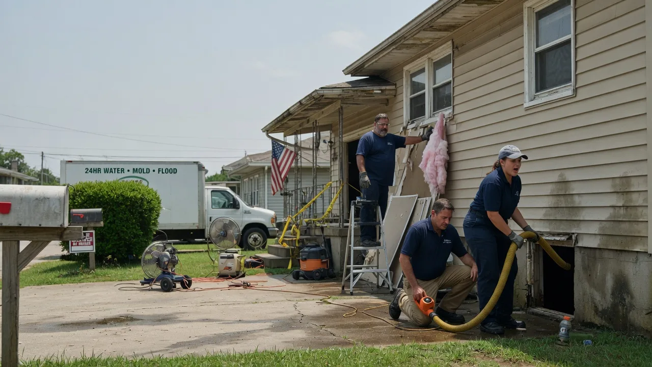 Water Damage Repair in Cartwright, OK near me